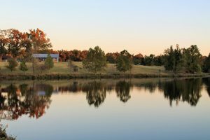 Ranch home overlooking lake