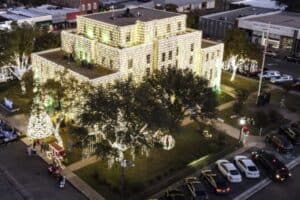 Christmas Tree Lighting Mount Pleasant Texas